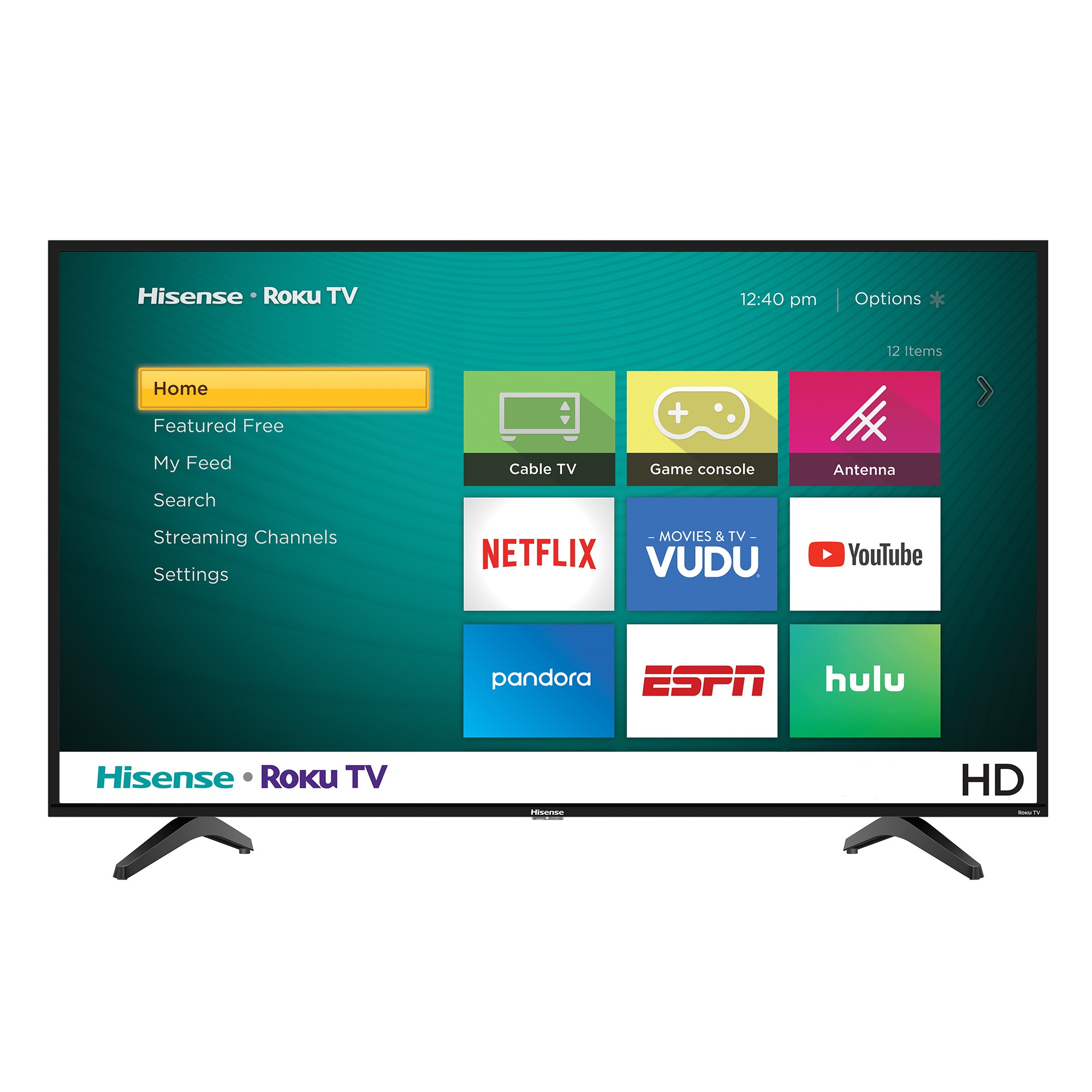 Hisense 32 Inch HD LED TV With inbuilt Free to Air Decoder – Black