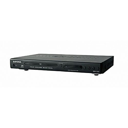 Sayona Premium DVD Player with HDMI AV Output – Black